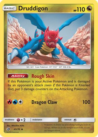 Dragon Majesty 045/70 Druddigon - Uncommon