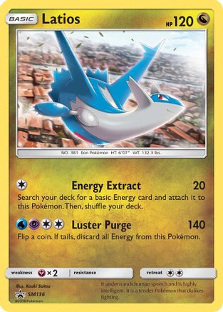 SM Promos SM136 Latios - Holofoil - Promo