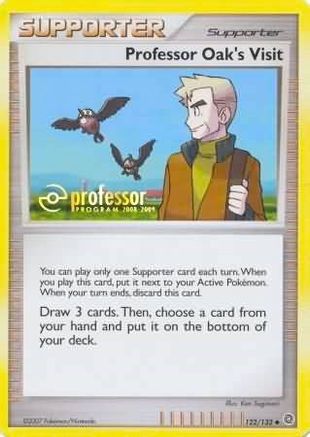 Professor Program Promos Professor Oak's Visit (2008-2009) - Promo