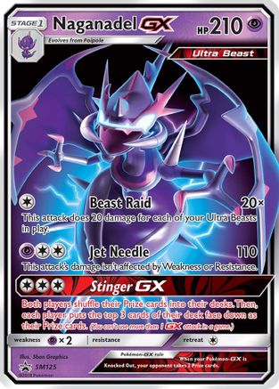 SM Promos SM125 Naganadel GX - Holofoil - Promo