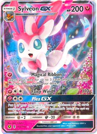 Alternate Art Promos 92a/145 Sylveon GX - Holofoil - Promo