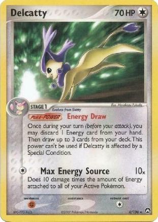 Deck Exclusives 008/108 Delcatty - Rare