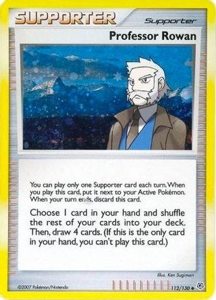 Miscellaneous Cards & Products 112/130 Professor Rowan - Holofoil - Promo