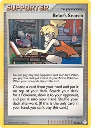 Miscellaneous Cards & Products 109/123 Bebe's Search - Holofoil - Promo