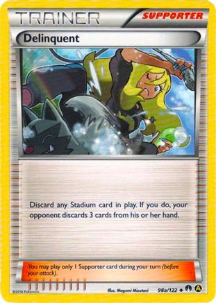 Alternate Art Promos /122 Delinquent - 98a/122 - Promo