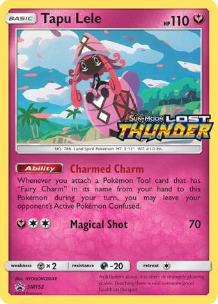 SM Promos SM152 Tapu Lele - Holofoil - Promo