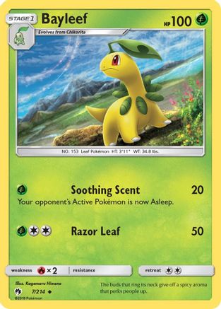 SM Lost Thunder 007/214 Bayleef - Uncommon