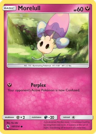 SM Lost Thunder 147/214 Morelull - Common