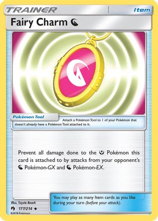 SM Lost Thunder 177 Fairy Charm O - Reverse Holofoil - Uncommon
