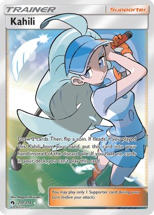 SM Lost Thunder 210 Kahili (Full Art) - Holofoil - Ultra Rare