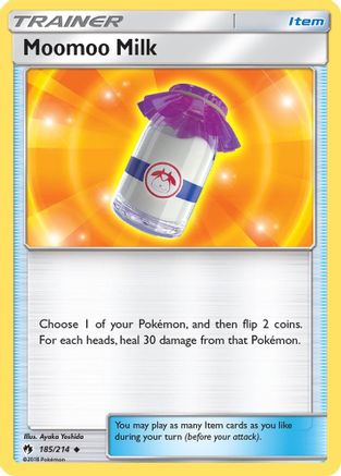 SM Lost Thunder 185/214 Moomoo Milk - Reverse Holofoil - Uncommon