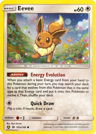 Alternate Art Promos 101a/149 Eevee - Holofoil - Promo