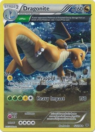Miscellaneous Cards & Products 052 Dragonite (Cosmo Holo) - Holofoil - Holo Rare