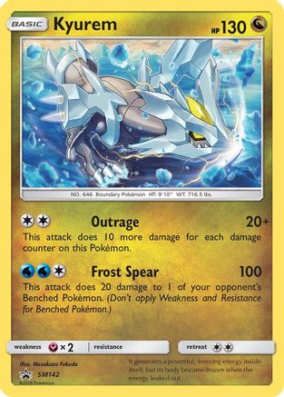SM Promos SM142 Kyurem - Holofoil - Promo