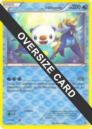 Jumbo Cards ______'s Oshawott - Holofoil - Promo