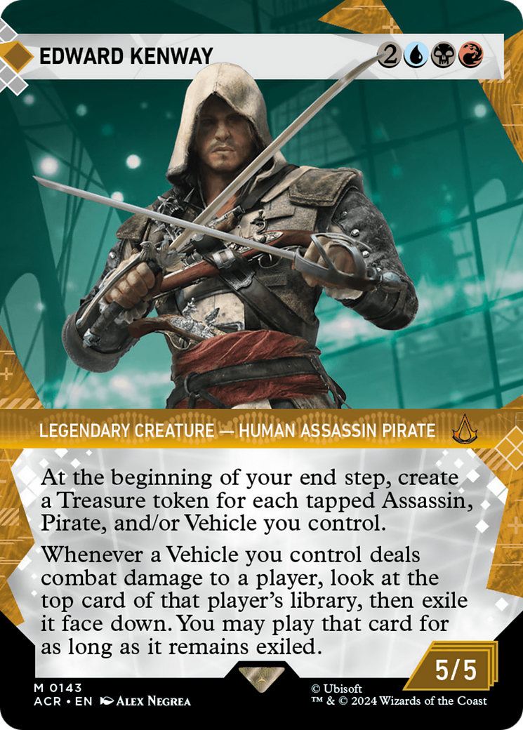 Assassin's Creed - (ACR-143) - Edward Kenway (Showcase): (Showcase) (Borderless)