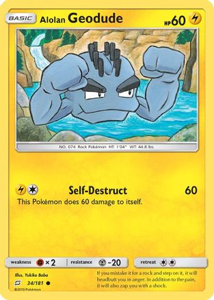 SM Team Up 034 Alolan Geodude (34) - Common