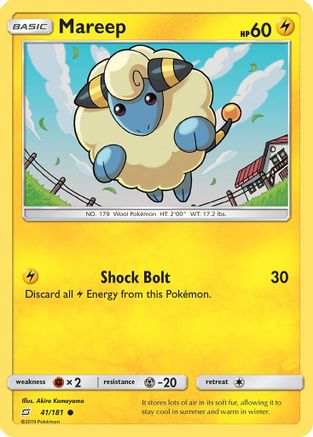 SM Team Up 041/181 Mareep - Reverse Holofoil - Common