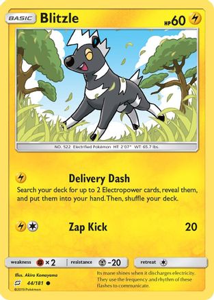 SM Team Up 044 Blitzle - Reverse Holofoil - Common