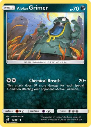 SM Team Up 083/181 Alolan Grimer - Common