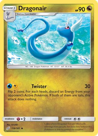 SM Team Up 118/181 Dragonair - Uncommon