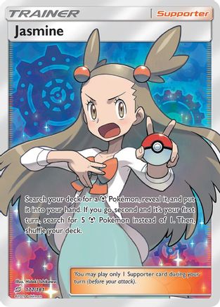 SM Team Up 177 Jasmine (Full Art) - Holofoil - Ultra Rare