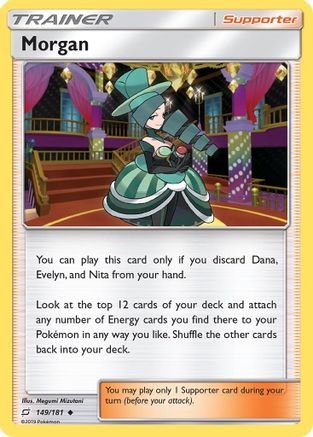 SM Team Up 149/181 Morgan - Reverse Holofoil - Uncommon