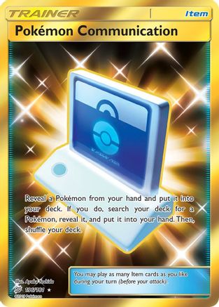 SM Team Up 196/181 Pokemon Communication (Secret) - Holofoil - Secret Rare