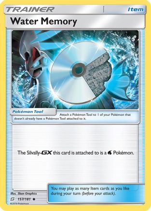 SM Team Up 157 Water Memory - Uncommon