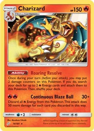 Miscellaneous Cards & Products 014/181 Charizard - Holofoil - Promo (Cosmic Foil)
