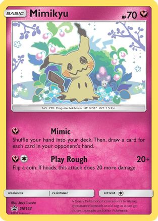 SM Promos SM163 Mimikyu - Holofoil - Promo