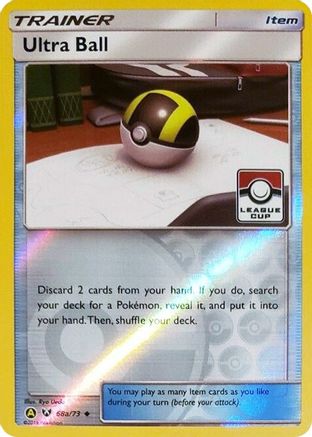 League & Championship Cards 68a/073 Ultra Ball - Reverse Holofoil - Promo