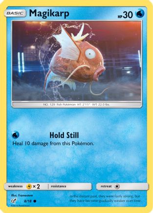 Detective Pikachu 008/18 Magikarp (Holo Common) - Holofoil - Common