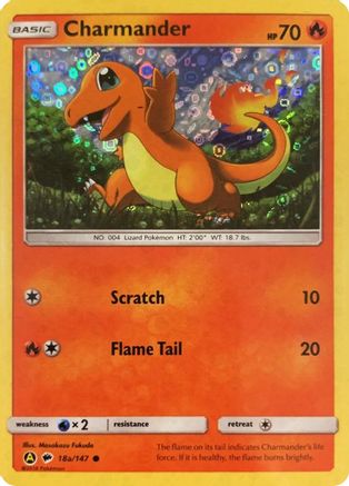 Miscellaneous Cards & Products 18a/147 Charmander - Holofoil - Promo