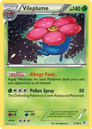 Deck Exclusives 003/149 Vileplume - Rare