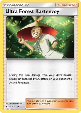 SM Unbroken Bonds 188/214 Ultra Forest Kartenvoy - Uncommon