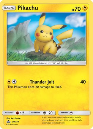 SM Promos SM183 Pikachu - Holofoil - Promo