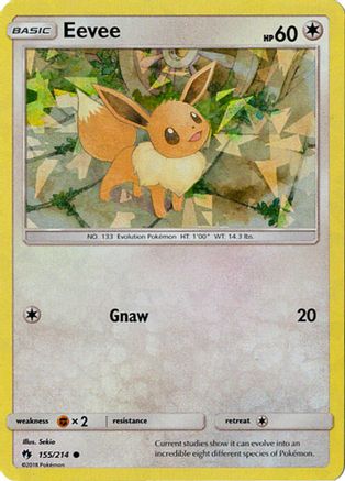 Deck Exclusives 155/214 Eevee - Holofoil - Common