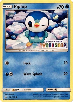 Miscellaneous Cards & Products 032/156 Piplup - Promo