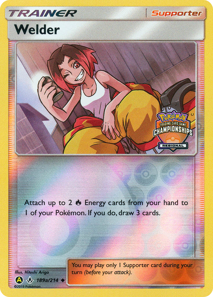 Unbroken Bonds 189a Welder - Reverse Holofoil - Uncommon