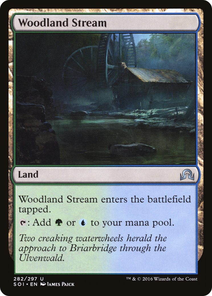 Shadows over Innistrad - (SOI-282) - Woodland Stream