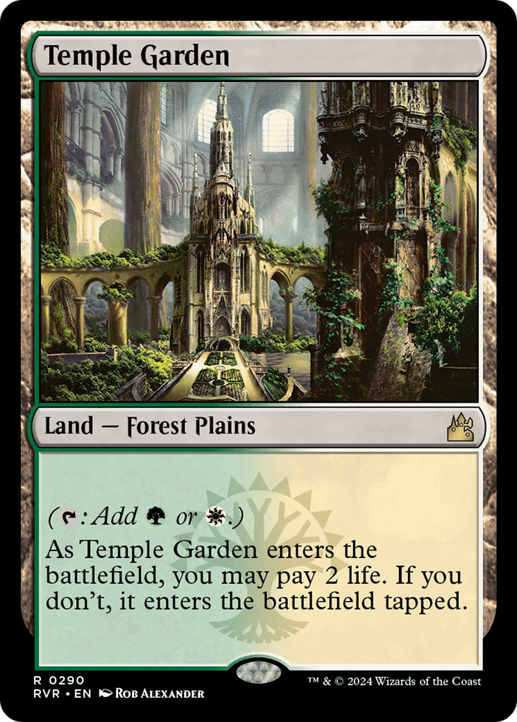 Ravnica Remastered - (RVR-290) - Temple Garden