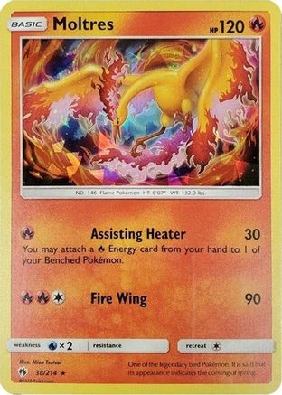 Deck Exclusives 038/214 Moltres - Holofoil - Holo Rare