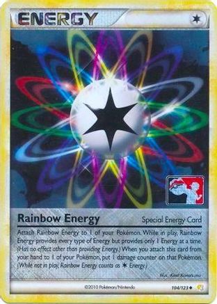 League & Championship Cards /123 Rainbow Energy - 104/123 (League Promo) - Reverse Holofoil - Promo