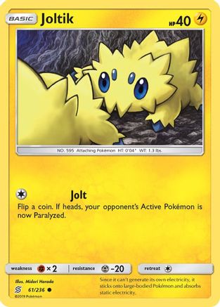 SM Unified Minds 061/236 Joltik - Common