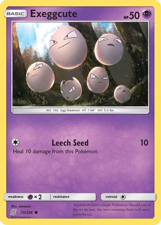 SM Unified Minds 073/236 Exeggcute - Common
