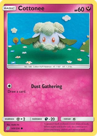 SM Unified Minds 143/236 Cottonee - Common