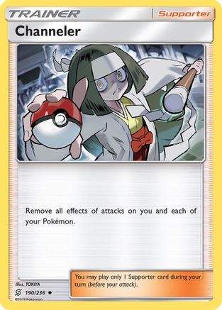 SM Unified Minds 190/236 Channeler - Reverse Holofoil - Uncommon