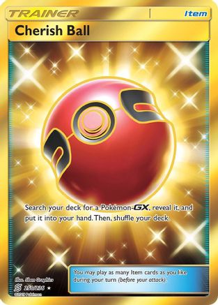 SM Unified Minds 250 Cherish Ball (Secret) - Holofoil - Secret Rare