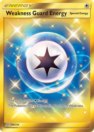SM Unified Minds 258/236 Weakness Guard Energy (Secret) - Holofoil - Secret Rare